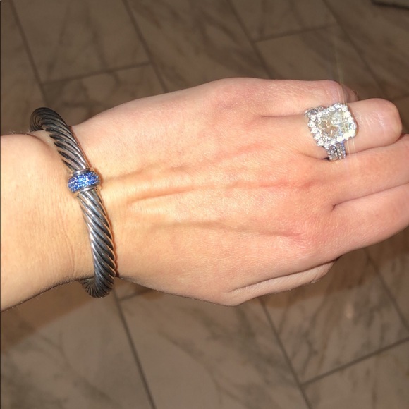 David Yurman Jewelry - DAVID YURMAN CRYSTAL BRACELET